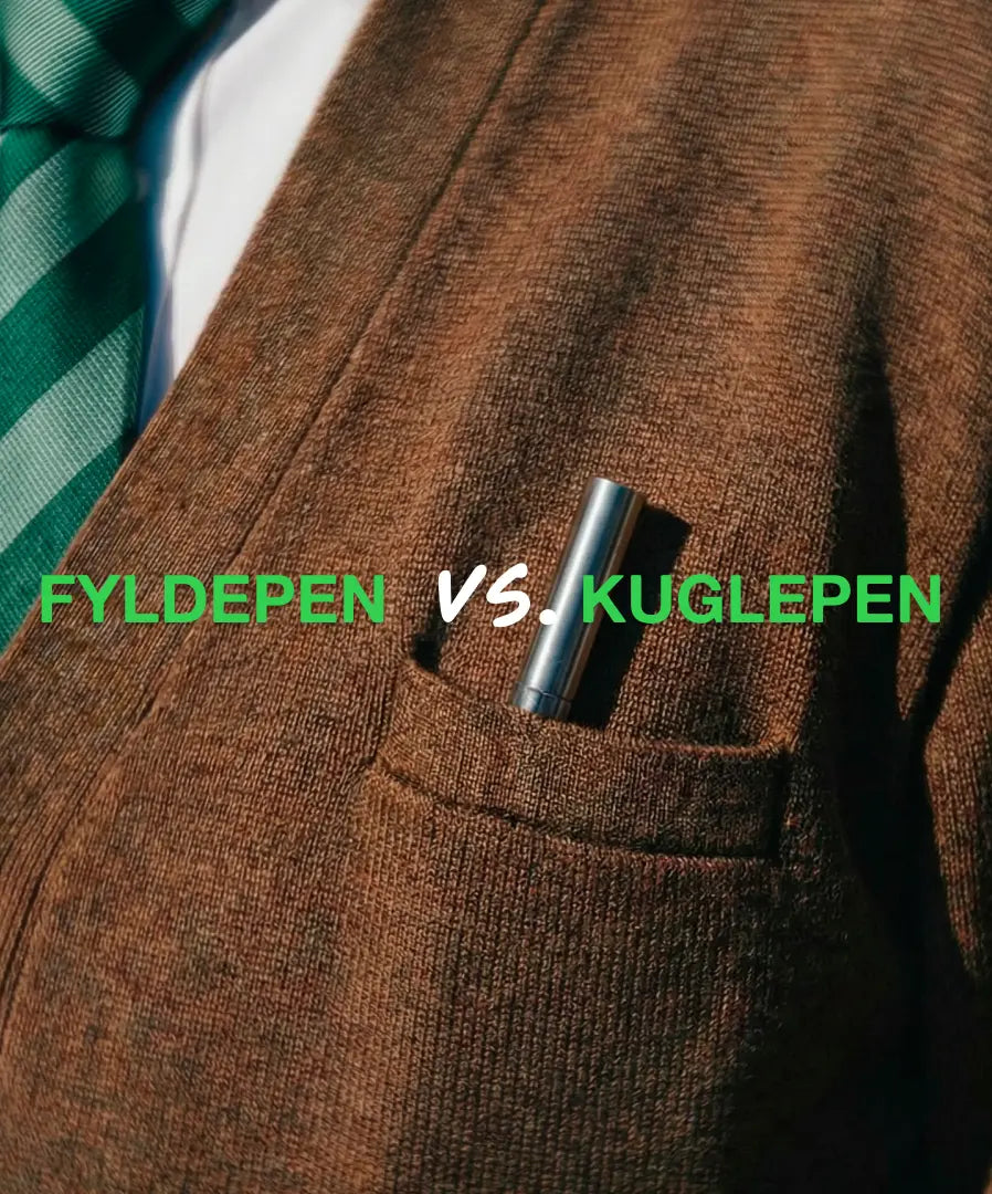 Fyldepen vs. kuglepen