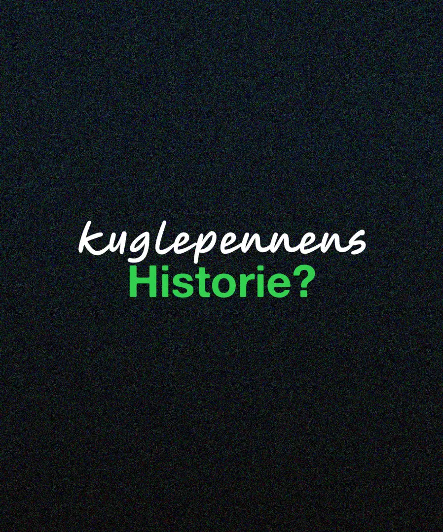 Kuglepennens historie